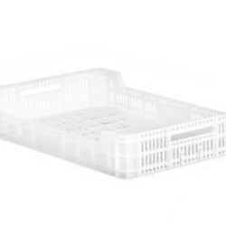 Caja Apilable 600x400x110mm. 18L. Ranurada - Imagen 1