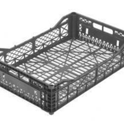 Caja Apilable 600x400x133mm. 30L. Ranurada - Imagen 1