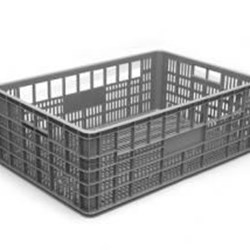 Caja Apilable 600x400x200mm. 38L. Ranurada - Imagen 1