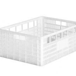 Caja Apilable 600x400x230mm. 44L. Ranurada - Imagen 1
