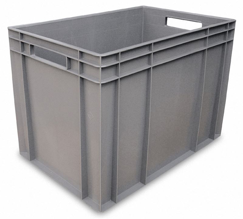 Caja Apilable 600x400x410mm. 80L. C/Asas pasantes - Imagen 1