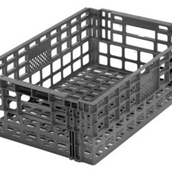 Caja Apilable/Encajable 600x400x200mm. 36L. Ranurada - Imagen 1