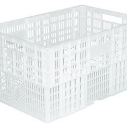 Caja Apilable/Encajable 600x400x313mm. 58L. Ranurada - Imagen 1