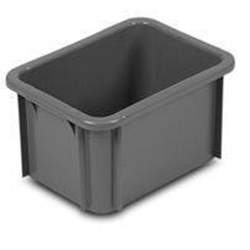Caja Plástica 395x295 mm, 15 Litros, fondo cerrado y paredes cerradas - Imagen 1