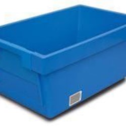 Caja Plástica 490x300 mm, 24 Litros, fondo cerrado y paredes cerradas - Imagen 1