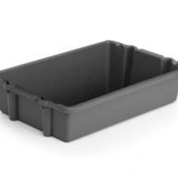 Caja Plástica 589x397 mm, 30 Litros, fondo cerrado y paredes cerradas - Imagen 1