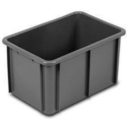 Caja Plástica 595x395 mm, 55 Litros, fondo cerrado y paredes cerradas - Imagen 1