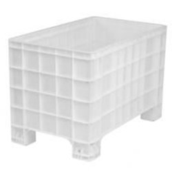 Contenedor 1000x600 mm, 250 Litros, fondo y paredes cerradas - Imagen 1