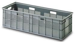 Contenedor 1060x395 mm, 100 Litros, fondo y paredes ranuradas - Imagen 1