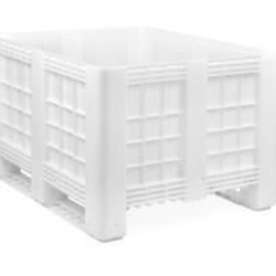 Contenedor Plástico 1200x1000 mm, 610 Litros, fondo y paredes cerradas - Imagen 1