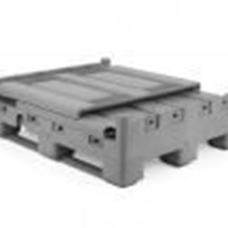 Contenedor Plástico Plegable 1200x1000 mm, 1010 Litros, fondo y paredes cerradas - Imagen 2