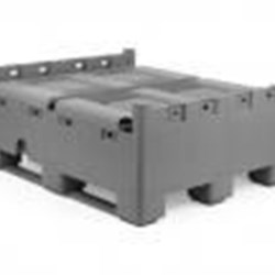 Contenedor Plástico Plegable 1200x1000 mm, 882 Litros, fondo y paredes cerradas - Imagen 2