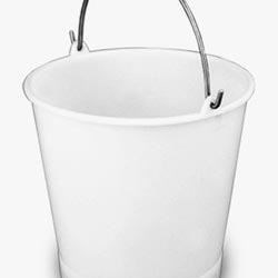 Cubo industrial, 300 mm, 13 Litros, con asa de acero - Imagen 1